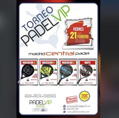 poster del torneo TORNEO PADELVIP