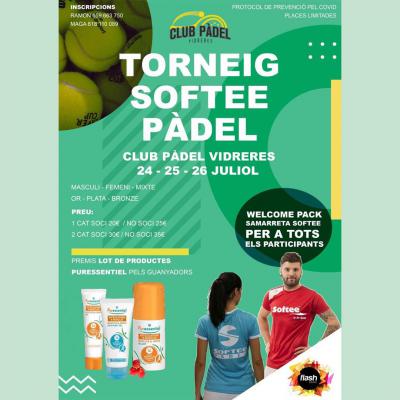 poster del torneo TORNEIG SOFTEE PADEL