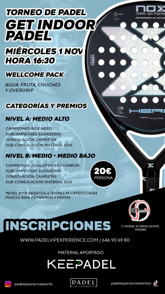 cartel del torneo