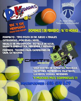 poster del torneo POZO PEKEDADAS