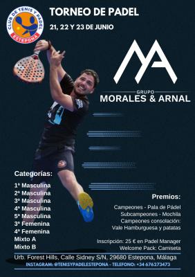 poster torneo TORNEO GRUPO MORALES & ARNAL