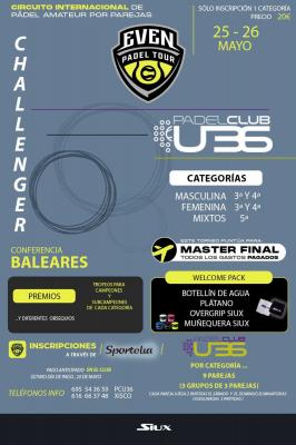 poster del torneo PADEL CLUB U36