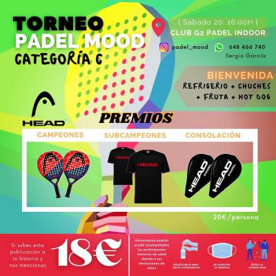 poster del torneo TORNEO PADEL MOOD