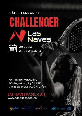 poster torneo CHALLENGER LAS NAVES