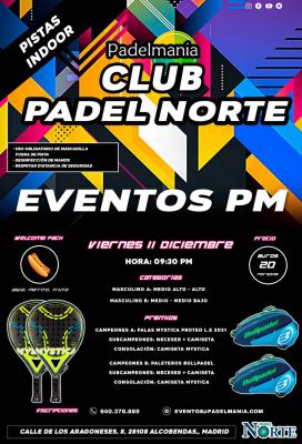 poster del torneo TORNEO PADELMANIA