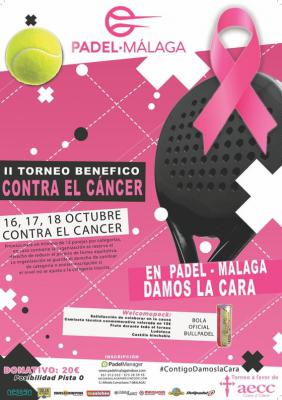 poster del torneo III TORNEO BENEFICO A FAVOR DEL CANCER 