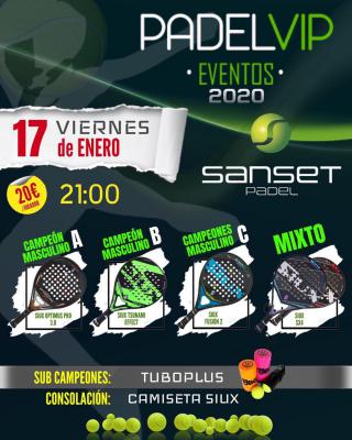 poster del torneo TORNEO PADELVIP