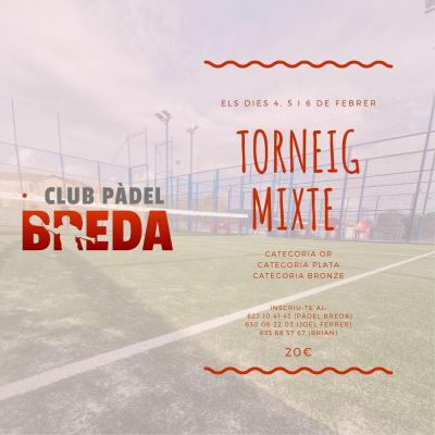 poster del torneo TORNEIG MIXTE