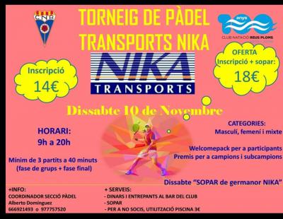 cartel del torneo