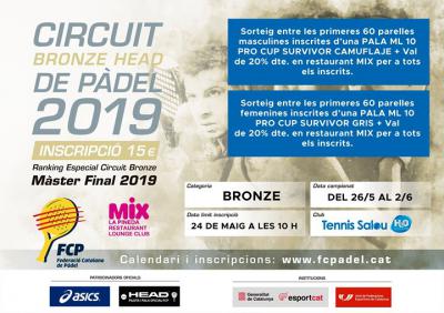 poster del torneo CIRCUIT BRONZE HEAD 2019