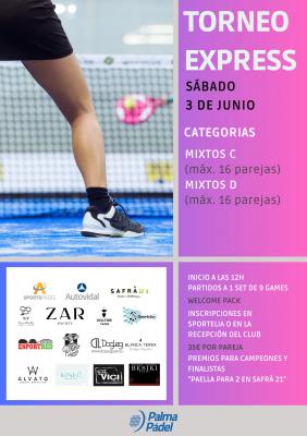 poster del torneo TORNEO EXPRESS MIXTOS