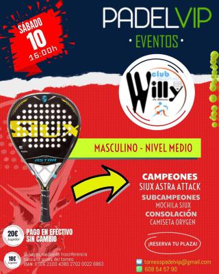 cartel del torneo