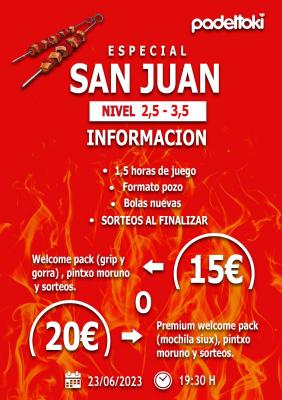 poster torneo AMERICANO SAN JUAN