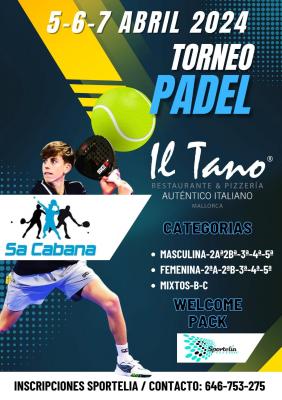 poster del torneo TORNEO IL TANO SA CABANA