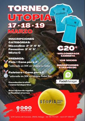 poster del torneo TORNEO UTOPIA-CERRADO DEL AGUILA