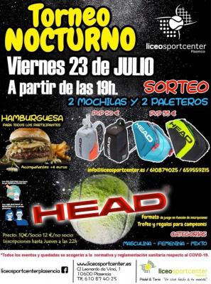 poster del torneo 2º TORNEO NOCTURNO DEL VERANO 2021