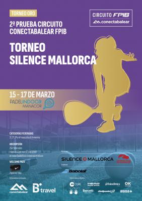 poster torneo 2ª PRUEBA CIRCUITO CONECTABALEAR FPIB, ORO, MALLORCA