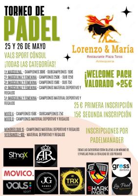 poster torneo MEGA TORNEO LORENZO Y MARIA