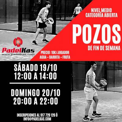 poster del torneo POZOS NIVEL MEDIO