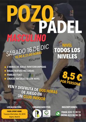 poster del torneo POZO PADEL - BITEPADEL - MASCULINO/TODOS LOS NIVELES