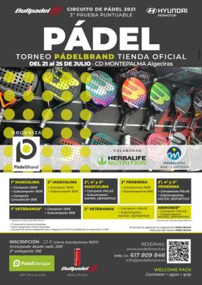 poster del torneo I TORNEO TIENDA PÁDEL BRAND - 3ª PRUEBA PUNTUABLE