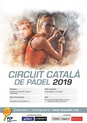 poster del torneo CAMPEONATO PROVINCIAL - CIRCUIT CATALÀ 2019