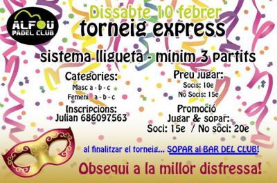 poster del torneo TORNEIG EXPRESS