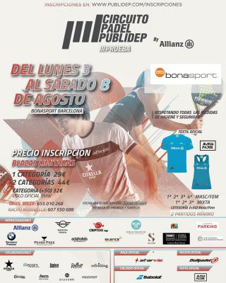 poster del torneo III PRUEBA CIRCUITO PUBLIDEP