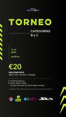 cartel del torneo