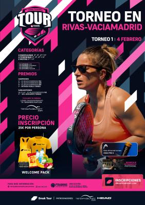 poster del torneo TORNEO 1 PADEL TRAINING TOUR