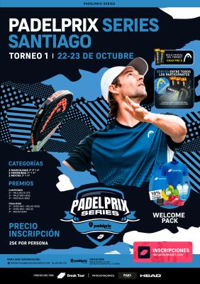 poster del torneo TORNEO 01 PADELPRIX SERIES SANTIAGO