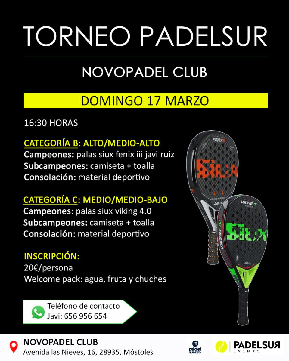 cartel del torneo