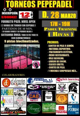 poster del torneo TORNEO PEPEPADEL