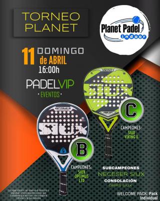 poster del torneo TORNEO PADELVIP