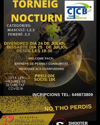 poster del torneo TORNEIG NOCTURN