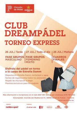 poster del torneo TORNEO EXPRESS CIRCUITO ESTRELLA DAMM