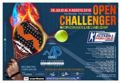 poster del torneo OPEN CHALLENGER MAS PASSAMANER