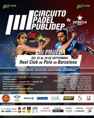 poster del torneo VIII PRUEBA CIRCUITO PUBLIDEP