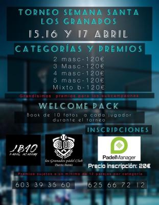 cartel del torneo