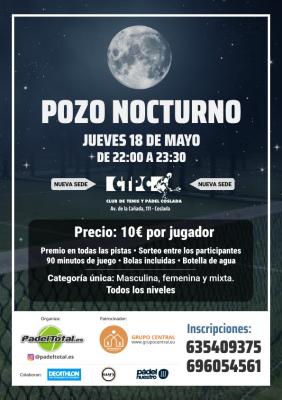 poster del torneo POZO MAÑANERO