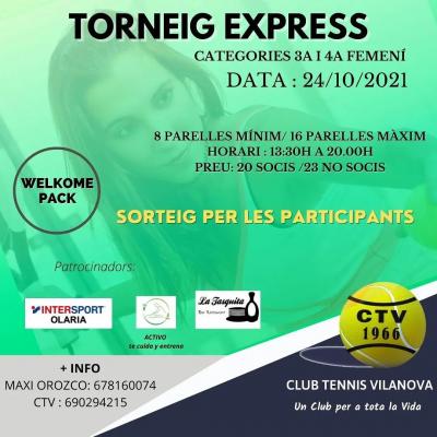 poster del torneo TORNEIG EXPRESS FEMENÍ