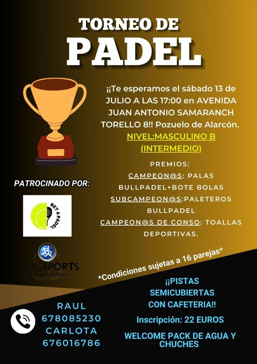 cartel del torneo