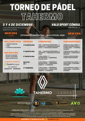 poster del torneo TORNEO TAHERMO