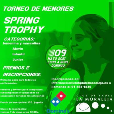 poster del torneo TORNEO DE MENORES SPRING TROPHY