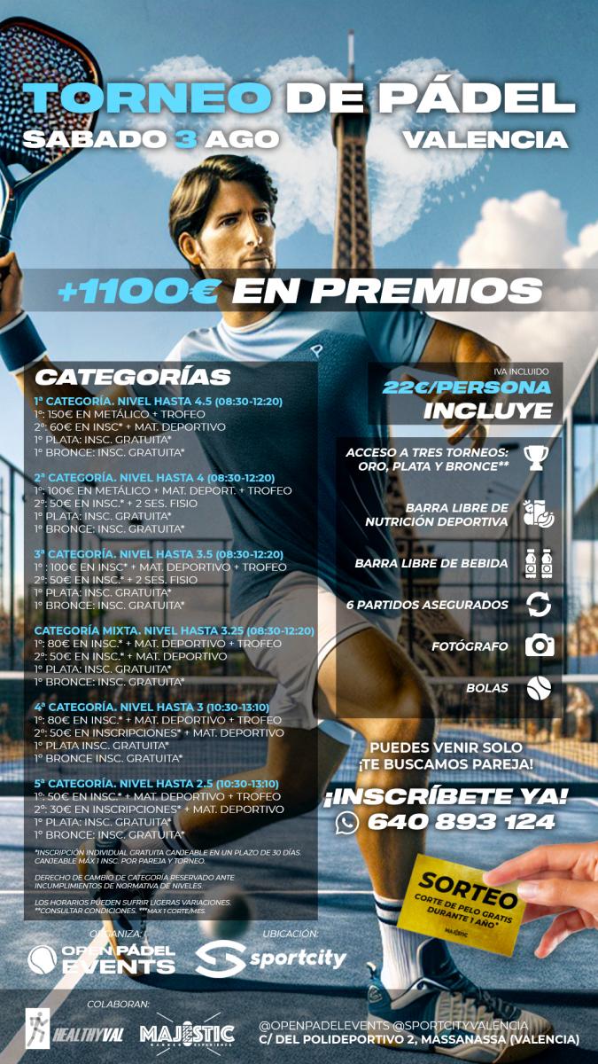 cartel del torneo