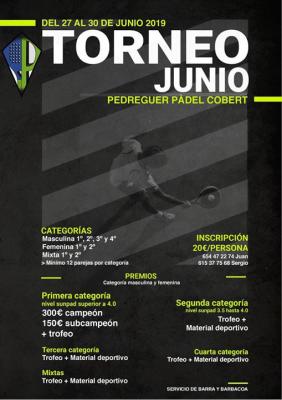 poster torneo TORNEO JUNIO