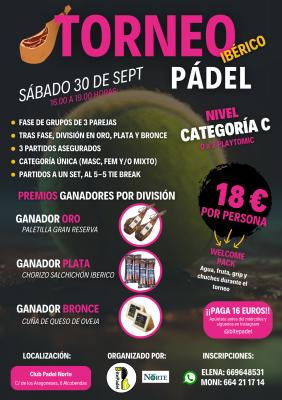 poster del torneo TORNEO IBÉRICO EXPRESS - BITEPADEL - NIVEL BAJO / 0 A 2 PLAYTOMIC