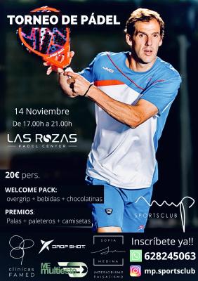 poster del torneo TORNEO DE PÁDEL