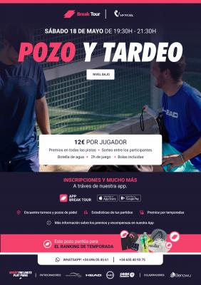 poster del torneo POZO Y TARDEO VIMPADEL