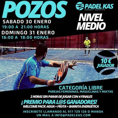 poster del torneo POZO NIVEL MEDIO